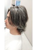白髪ぼかしのハイライト