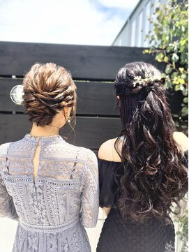 モアナ 逗子(MOANA) 結婚式およばれヘアセット♪