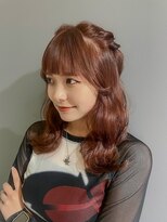 シェル(SHEL+L)&nbsp;ブリーチなし♪ビビットオレンジ【滝野】