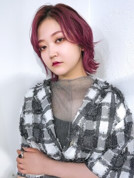 ナービス(NARVIS) デザインカット/ショート/レイヤー/チェリーレッド