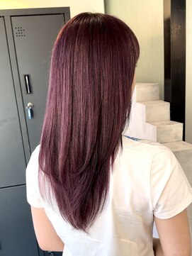 アンダーバーホワイト 広島 並木店(_WHITE) ピンクラベンダー/ブリーチあり