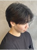 メンズセンターニュアンスカルマパーマフェザー群馬高崎眉毛