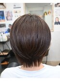 お手入れ簡単/くびれ大人ショート