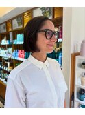 ナチュラルボブ　アイロンなしでまとまるカット/