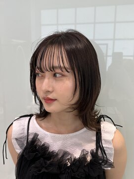 六本木美容室 白金店 20代30代 くびれレイヤーカット