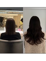 リゼル シブヤ(RISEL SHIBUYA)&nbsp;エクステ80本で自然なロングヘアに！