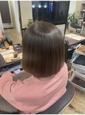 縮毛して朝のストレス無くしましょっ！