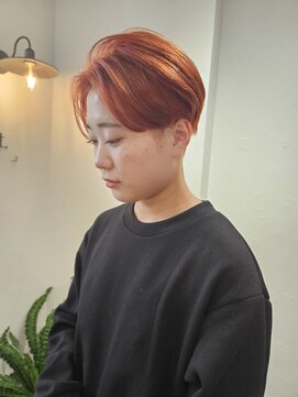 イット(it.) it. YUI ブリーチなしWカラー オレンジ