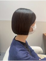 Rayne'人形町/水天宮前/髪質改善縮毛矯正/美髪/ショートボブ【12/8 OPEN（予定）】 黒髪/オリーブグレー/小顔/ココアベージュ/水天宮前駅