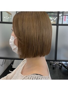 ソヨン 本厚木店(SOYON) ベージュカラー/ミニボブ/コンパクトボブ