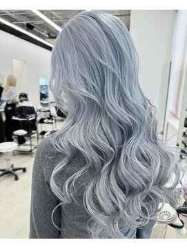 エゴル ナゴヤサカエ(ENGOL NAGOYA SAKAE) 坂野貴哉/ブルーアッシュ/ブルージュ/ハイトーンカラー