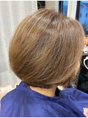 ノーブロー、ノーアイロン仕上げカット