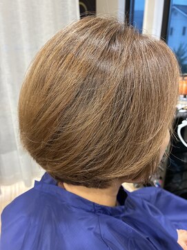 ノーブロー、ノーアイロン仕上げカット