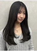 ロングレイヤー/シースルーバング/渋谷