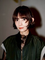 ピカイチテンジン エムスラッシュ(pikAicHi Tenjin×M.SLASH) 多毛でも軽い【扱いやすい】ショートボブパーマ