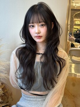 ロンドガーネット 池袋(Lond garnet) 暗めカラー/グランマッシュ/デザインカラー/レイヤーカット/池袋