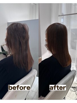 シゲ 自由が丘店(SHIGE) 白髪染めも髪質改善カラーでマイナス10歳40代50代白髪ぼかし美髪