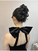 お呼ばれ、綺麗めアップヘア★