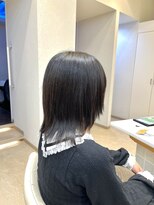 シュヴー 浦安店(CHEVEUX)&nbsp;【浦安】縮毛矯正で作るシャギーレイヤーボブ/20代