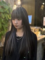 リュール(leur) 姫カット&インナーカラー