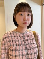 アニー(ANY) sheer beige × bob
