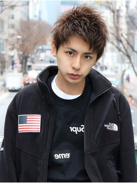 ネイビー(NAVY) ワイルドアップバング 立ち上がり束感○ 就活 ビジカジ 社会人OK