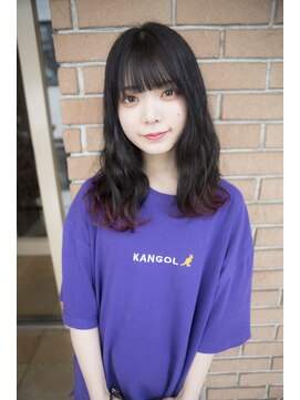 サロンドミルク 原宿(salon de MiLK) 【salon de MiLK 原宿】グレージュ×ピンクラベンダーグラデ