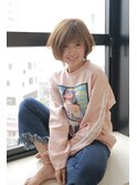 大人可愛い、色気、小顔カットひし形シルエット【錦糸町】