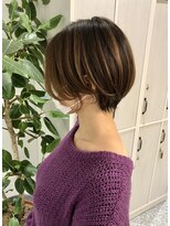 フィゼル あべのルシアス店(Aujua fizelle)&nbsp;大人気！丸みショート☆井上慶太