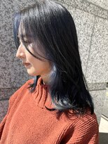 サロンドミルク 新百合ヶ丘店(salon de MiLK)&nbsp;ケアブリーチで染めるフェイスラインカラー♪【新百合ヶ丘】