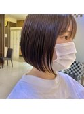 乾かすだけ!前下がりボブ style by平瀬