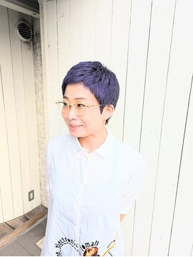 ピンク(PINK) パープルベリーショート