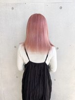 ゲーム 吉祥寺店(GAME)&nbsp;ダブルカラーケアブリーチハイトーンカラーピンクベージュカラー