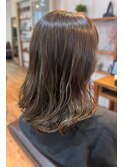 小顔ショコラアッシュヘルシースタイルふんわりカール