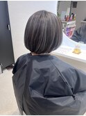 ボブ×大人コントラストハイライト/20代30代40代