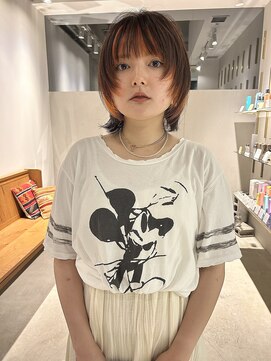 ミリルフ(milli rufu) フェイスレイヤーショートウルフ