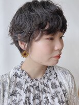 【morio原宿】ショートマッシュ　ニュアンスパーマ　緩めパーマ