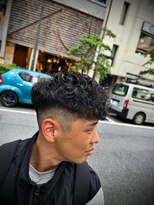 ヒロギンザ 青山店(HIRO GINZA)&nbsp;波巻き/ハイライト/マッシュパーマ/ウルフ/フェード/束感