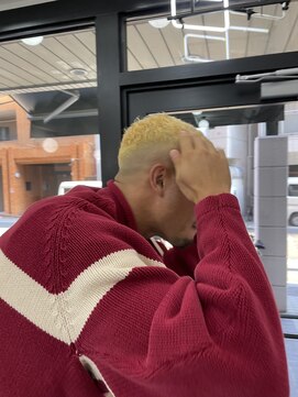 ウェルネス(Wellness) マッシュパーマウルフ波巻きハイライト15