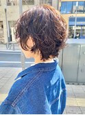 襟足ありショートパーマ【GRAFF日本橋】