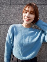 シュシュ(shushu)&nbsp;きりっぱなしボブ/ナチュラルベージュ 【有海一生】/髪質改善