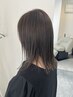 カット×ツヤ感イルミナカラー×トリートメントマッサージ11000円