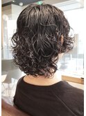 #ウルフパーマ#ミディアムパート#金沢文庫FLOOR八木