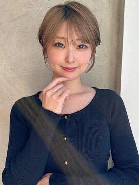 アフロート ルヴア(AFLOAT RUVUA) 似合わせ ショート ボブ 30代 40代 小顔 新宿 ひし形 前上がり