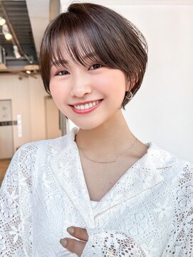 シオン(shion) 似合わせカットマロンベージュメルティカラー_29465