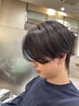 【自然な丸み】曲がる縮毛矯正＋カット