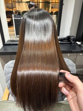 ノアランス 池袋(noah rance) 【髪質改善】質感の柔らかい縮毛矯正