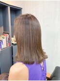  上品でナチュラル 大人可愛いミディアムスタイル