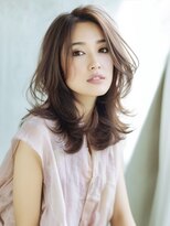 アルトリスト(Altruist Aging×HAIR&SPA)&nbsp;★ダークアッシュ大人ガーリーボブ着物ミディアムレイヤーカット