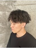 波巻きスパイラルパーマツイストスパイラルパーマシャドウパーマ